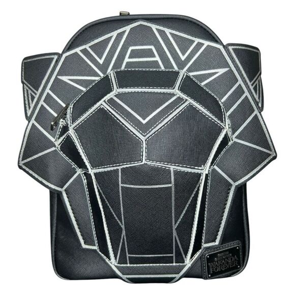 NEW Loungefly Marvel Black Panther Wakanda Forever Figural Mini Backpack main image 11